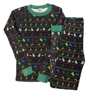 Hanna Andersson Harry Potter 10 140 Holiday Pajama Set Fair Isle